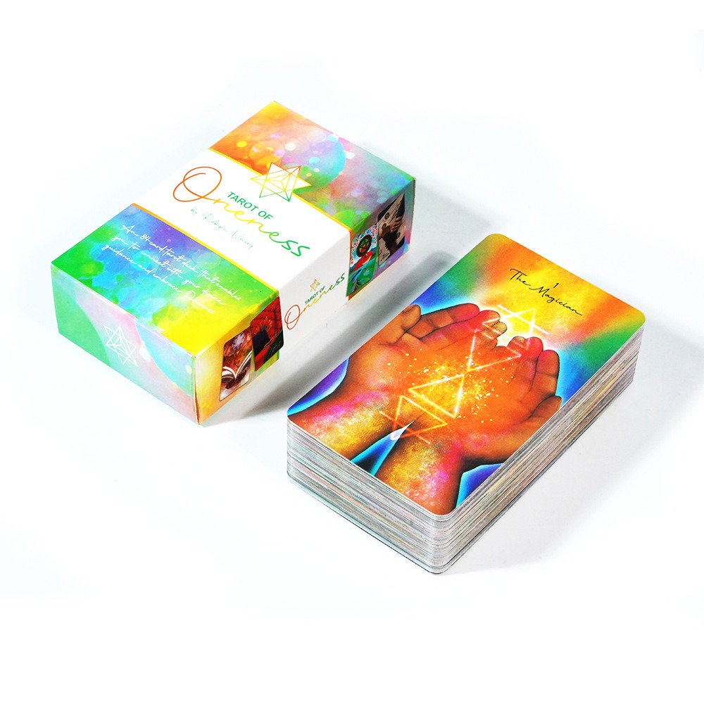 Tarot Deck With Guidebook - Tarot of Oneness 10,3 x 6