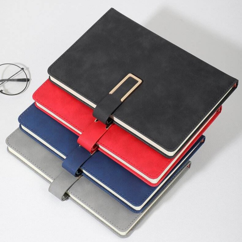 Vintage Leather Journal Notebook - Vintage A5 Leder-Notizbuch mit Weichem Einband,