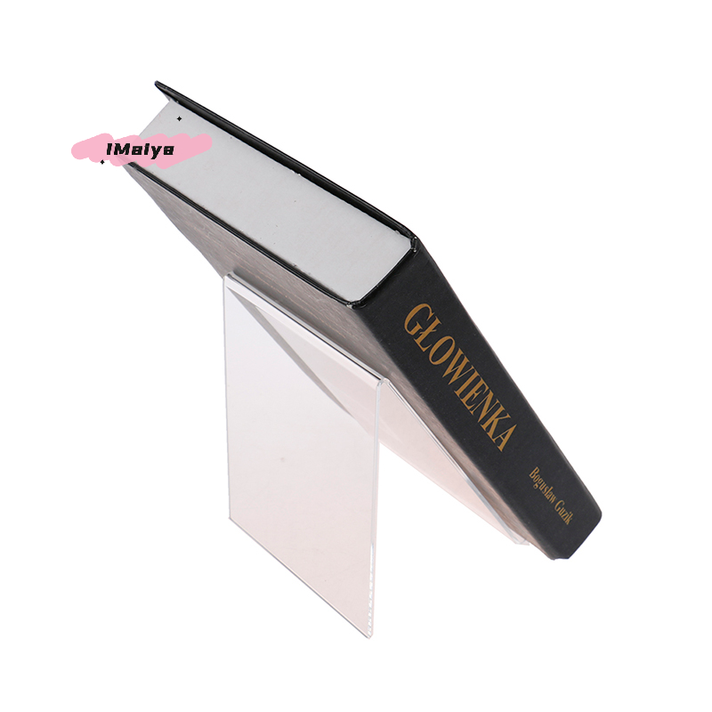 Clear Acrylic Book Stand Holder - M-1 Stück transparenter Acryl-Buchständer zum Präsentieren