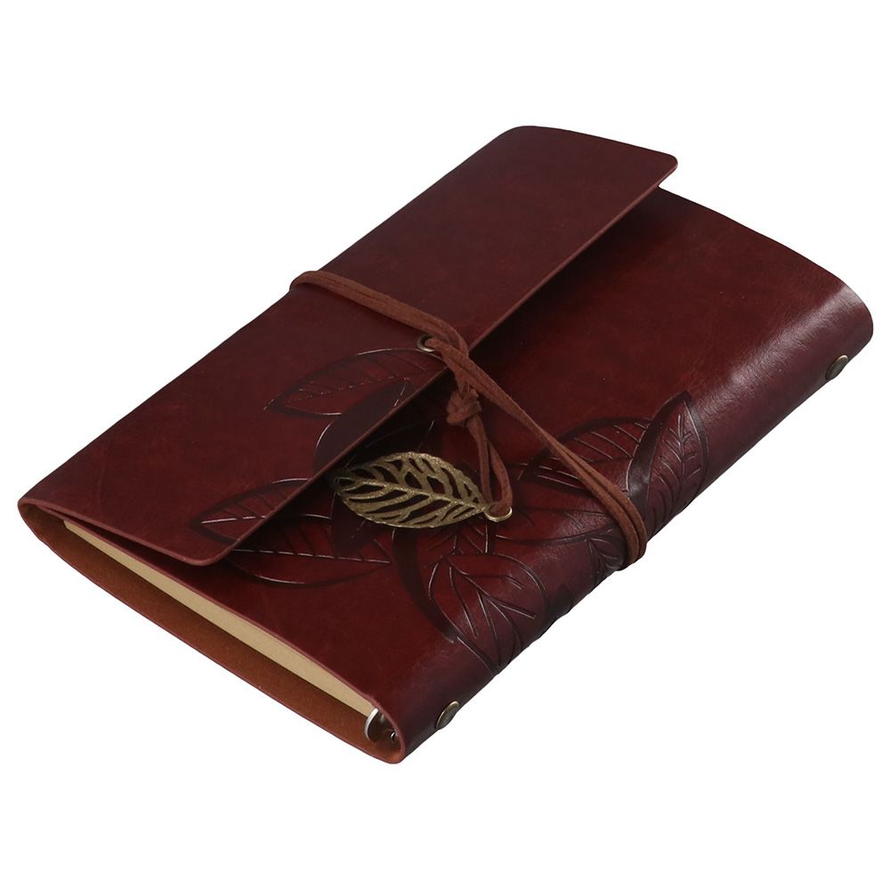 Vintage Leather Journal Notebook - Vintage PU-Leder Reise-Notizbuch, Tagebuch, Skizzenbuch, Terminplaner,