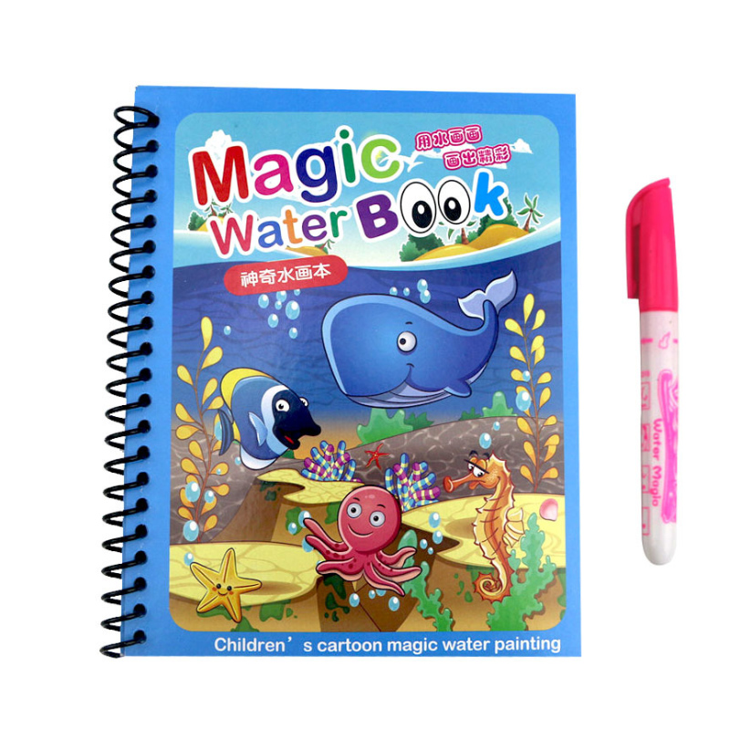Reusable Water Magic Coloring Book - Heißer Verkauf Wiederverwendbare Magie Wasser Zeichnung