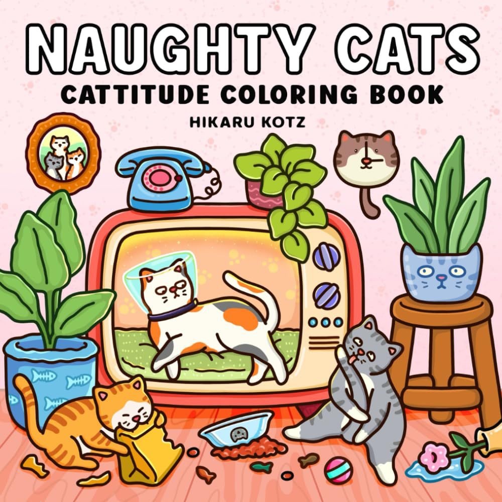 Adult Coloring Book Stress Relief - Malbuch für Erwachsene, Kunsttherapie, Stressabbau, Entspannung,