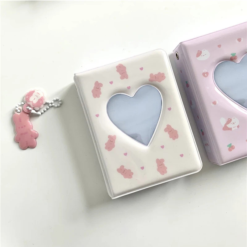 Kpop Photo Card Binder 3 Inch - 36 Karten Kpop-Kartenbinder, Namenskartenbuch, Fotokartenhalter, süßer