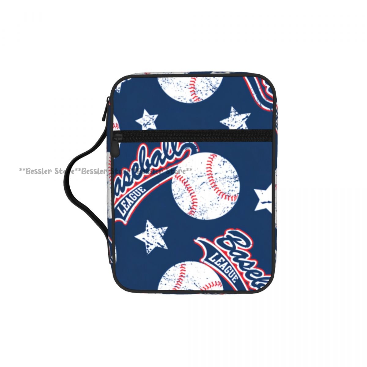 Books - Bibelhülle Tragbare Buchtasche Kirchentasche Baseball-Stars Bibelschutz