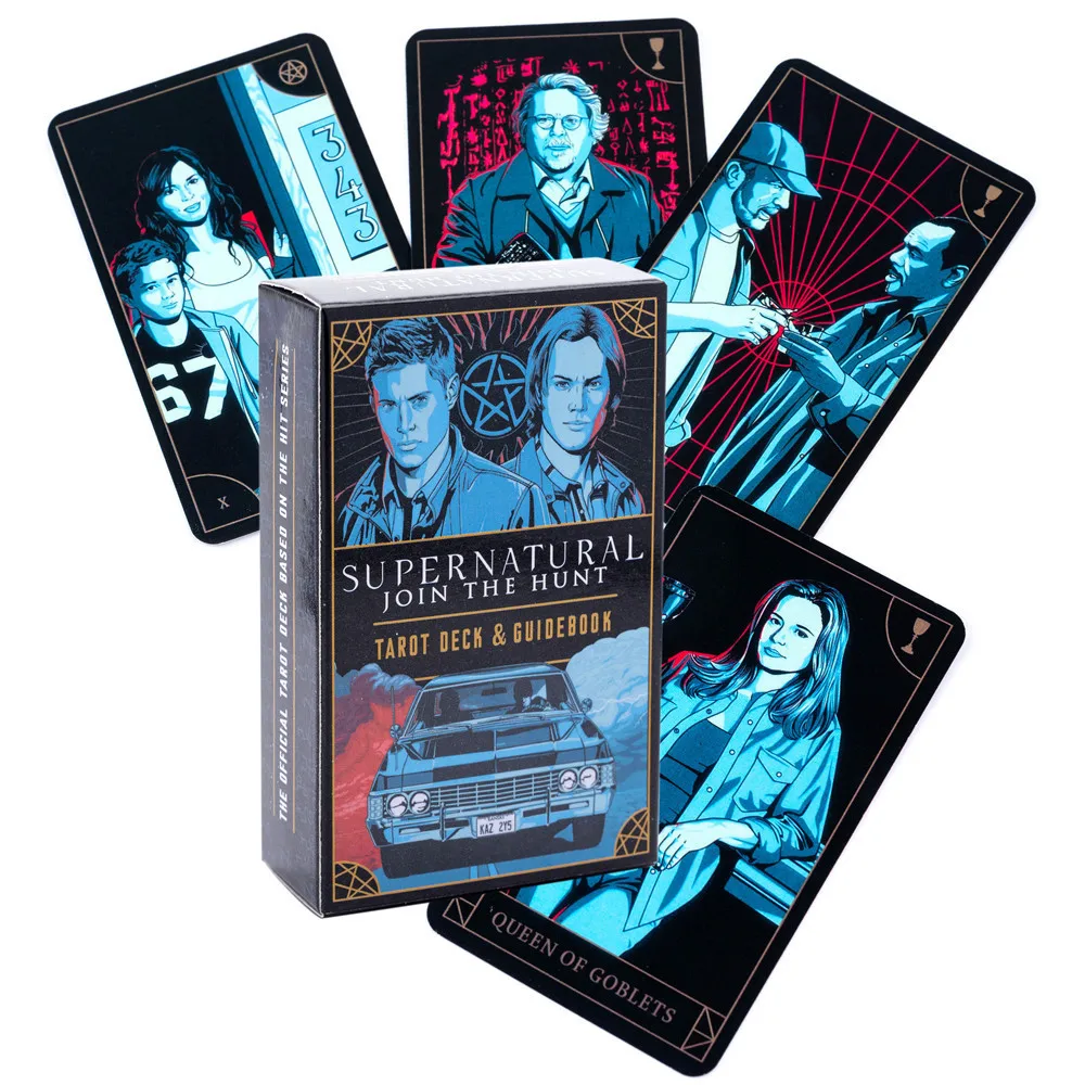 Tarot Deck With Guidebook - Supernatural Tarot-Deck und Anleitungsbuch, Kartenspiel, Geschenk