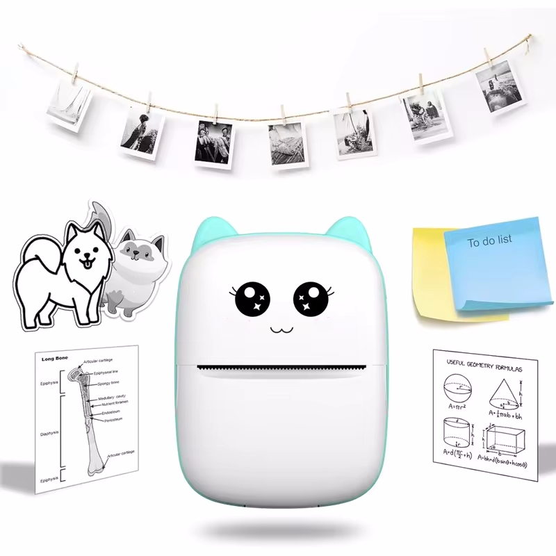 Tragbarer Mini-Thermodrucker z – Mini Pocket Thermal Printer Paper Roll Bewertung und Preis