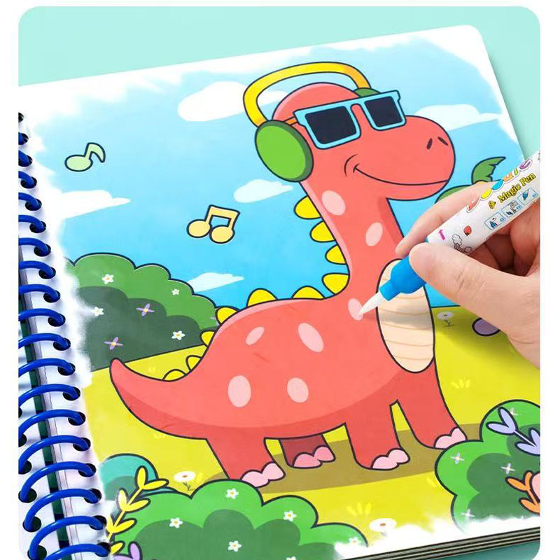 Magisches Wasser-Zeichenbuch f – Reusable Water Magic Coloring Book Bewertung und Preis