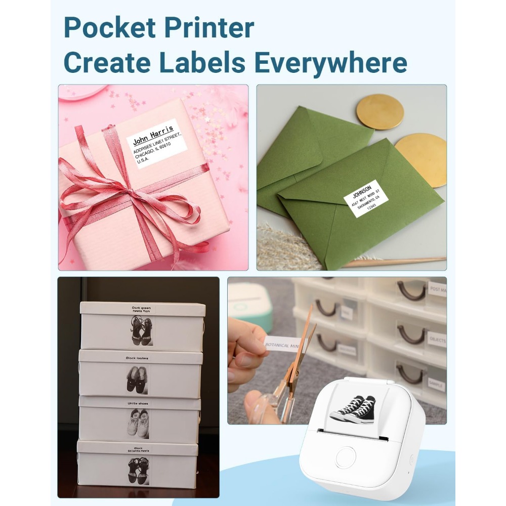 Phomemo t02 drahtloser Taschen – Mini Pocket Thermal Printer Paper Roll Bewertung und Preis
