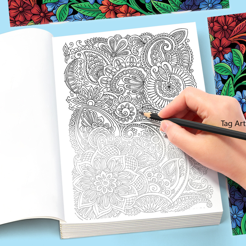 Meditations-Malbuch für Erwach – Adult Coloring Book Stress Relief Bewertung und Preis