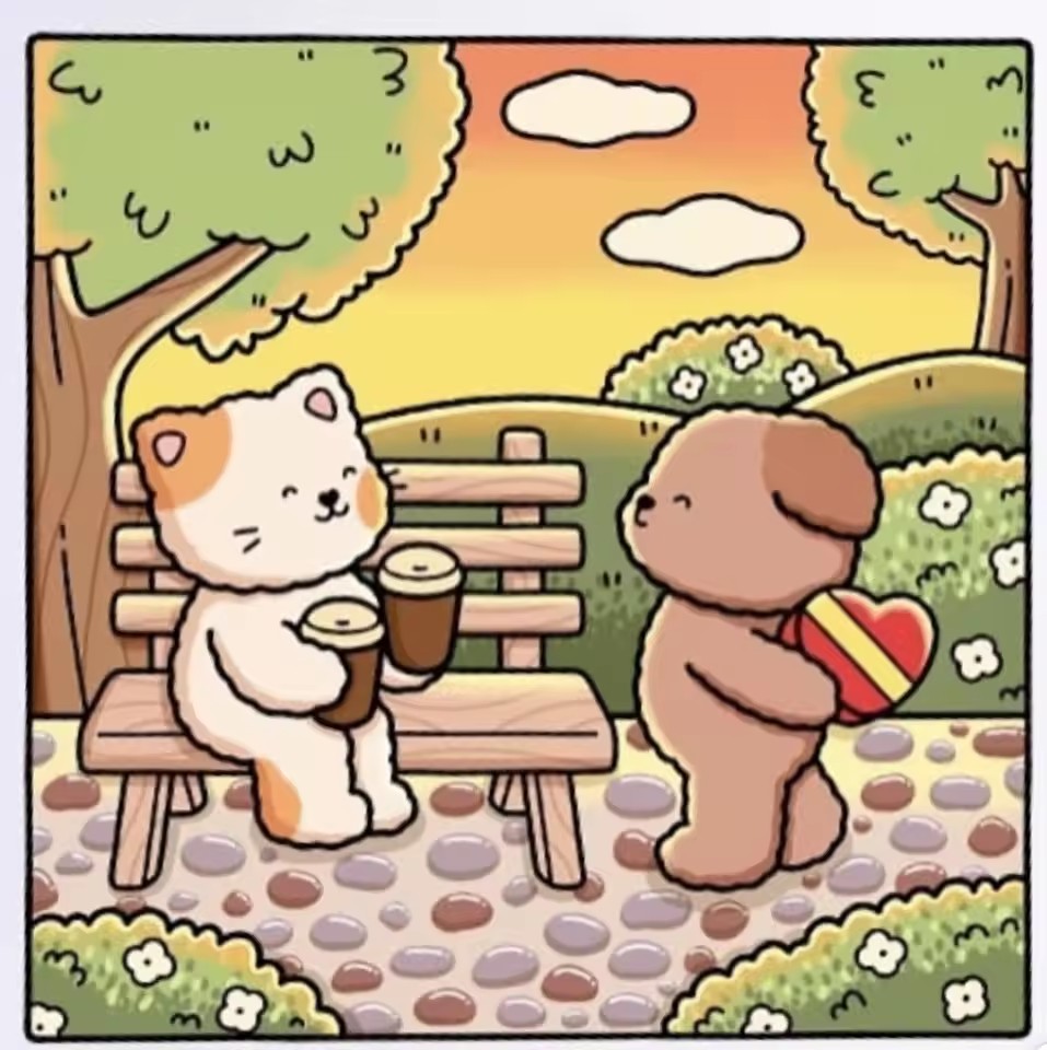 FUZZY IN LOVE Malbuch mit kräf – Adult Coloring Book Stress Relief Bewertung und Preis
