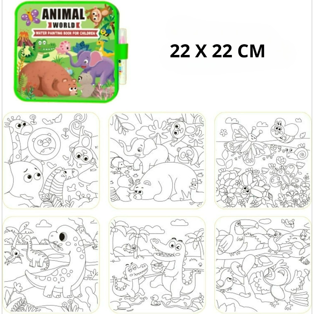 Magisches Wasser-Malbuch-Set m – Reusable Water Magic Coloring Book Bewertung und Preis