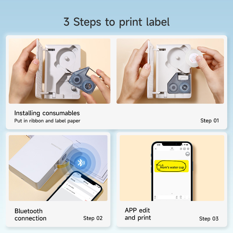 Niimbot N1/B18 Thermotransfer- – Mini Pocket Thermal Printer Paper Roll Bewertung und Preis