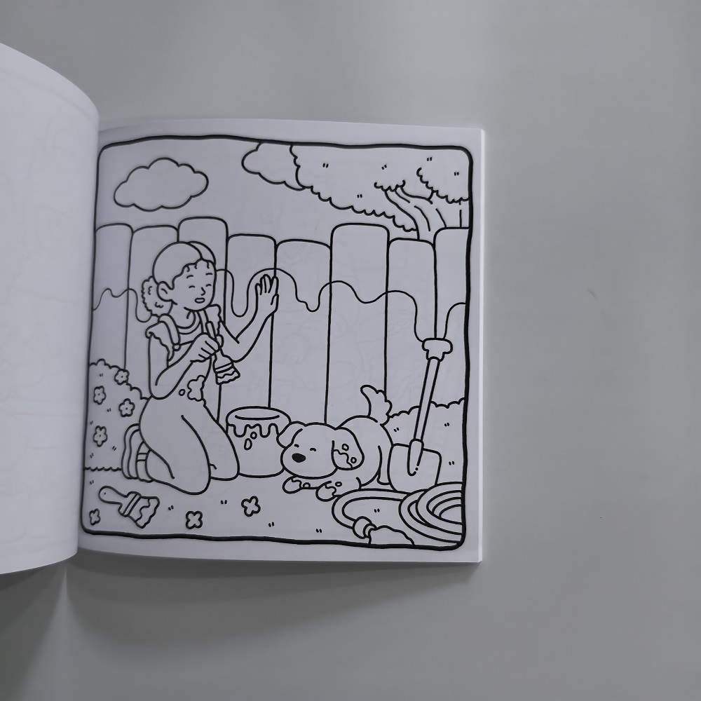 Girl Moments Süßes und bequeme – Adult Coloring Book Stress Relief Bewertung und Preis