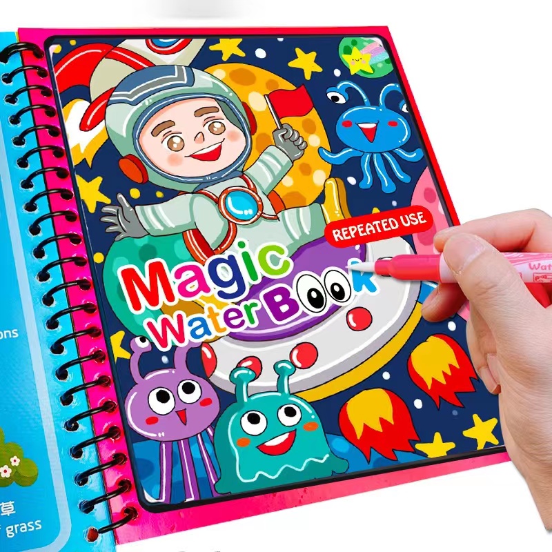 1 Stück magisches Buch Wasser  – Reusable Water Magic Coloring Book Bewertung und Preis