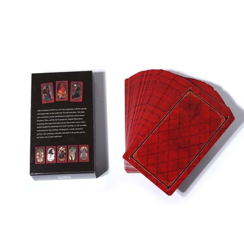 10.3*6cm Horror Tarot Deck Kar – Tarot Deck With Guidebook Bewertung und Preis