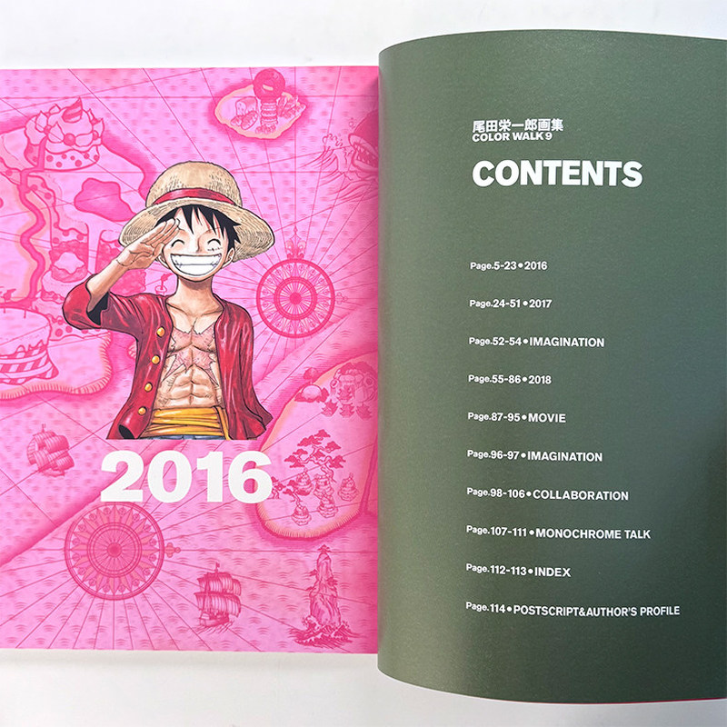 One Piece Illustrationsbuch Co – Stationery Books Bewertung und Preis