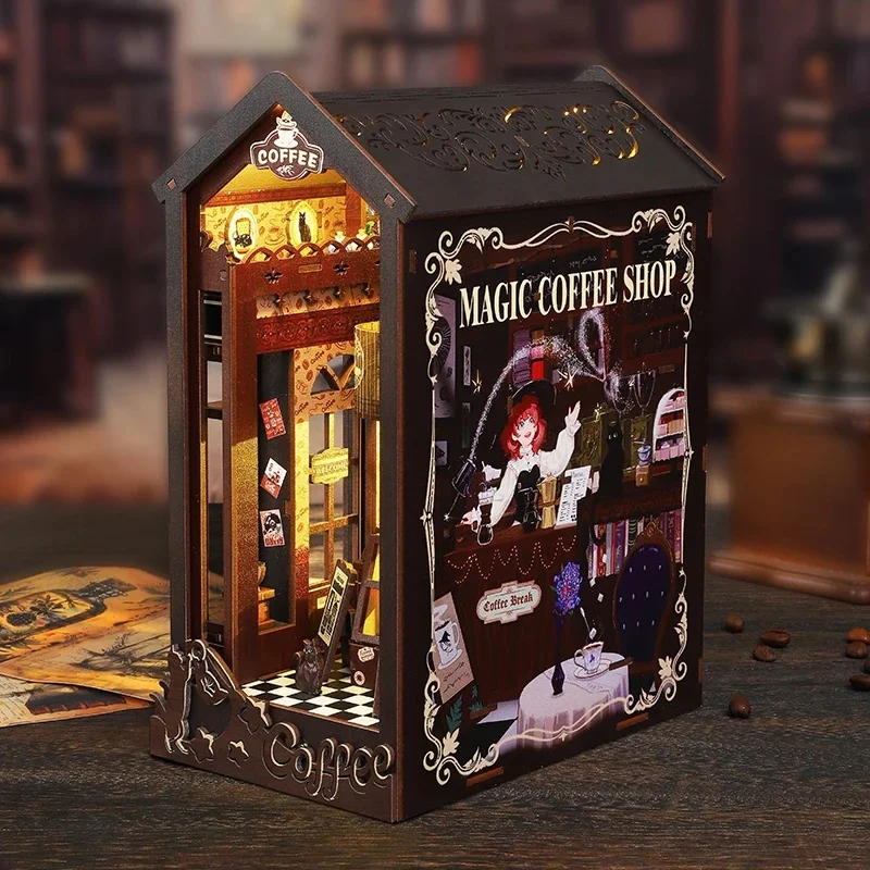 DIY-Bücherregal-Einsatz-Set „M – Diy Wooden Book Nook Kit Shelf Insert Bewertung und Preis
