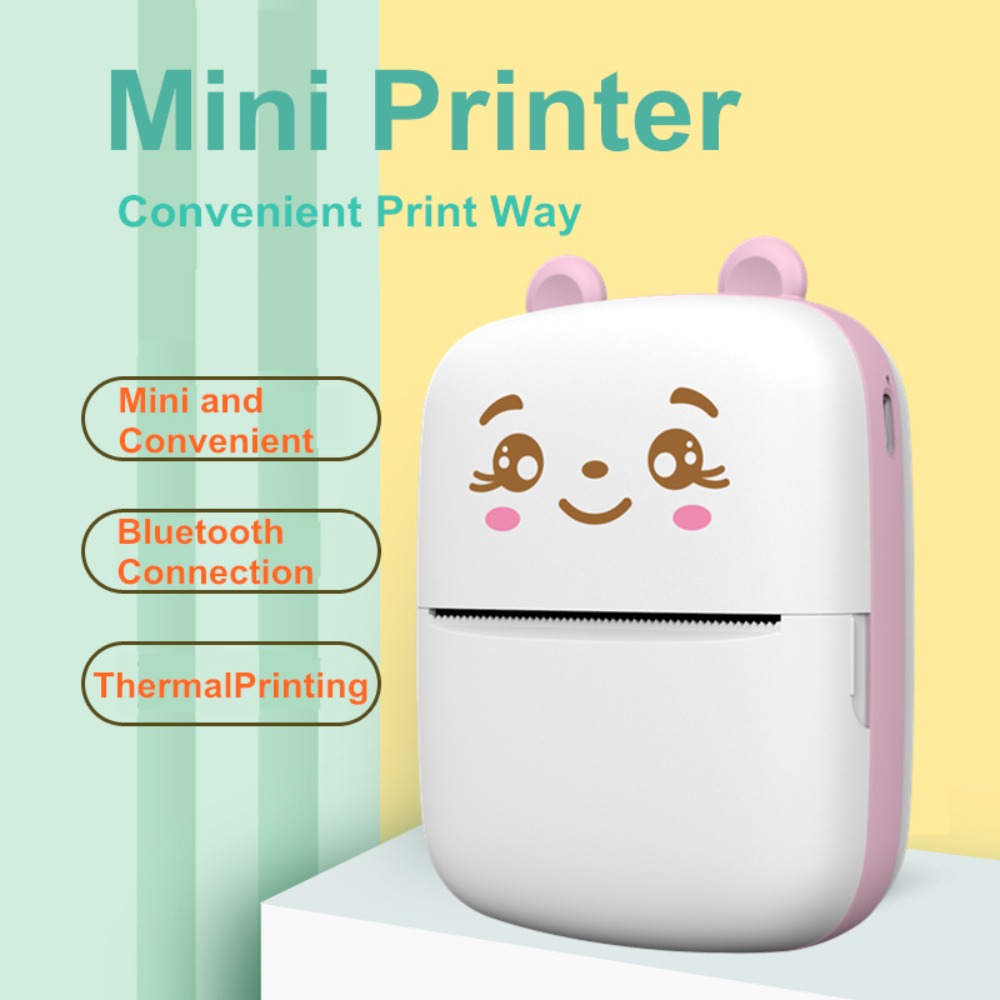 Mini Tragbarer Taschen-Thermod – Mini Pocket Thermal Printer Paper Roll Bewertung und Preis