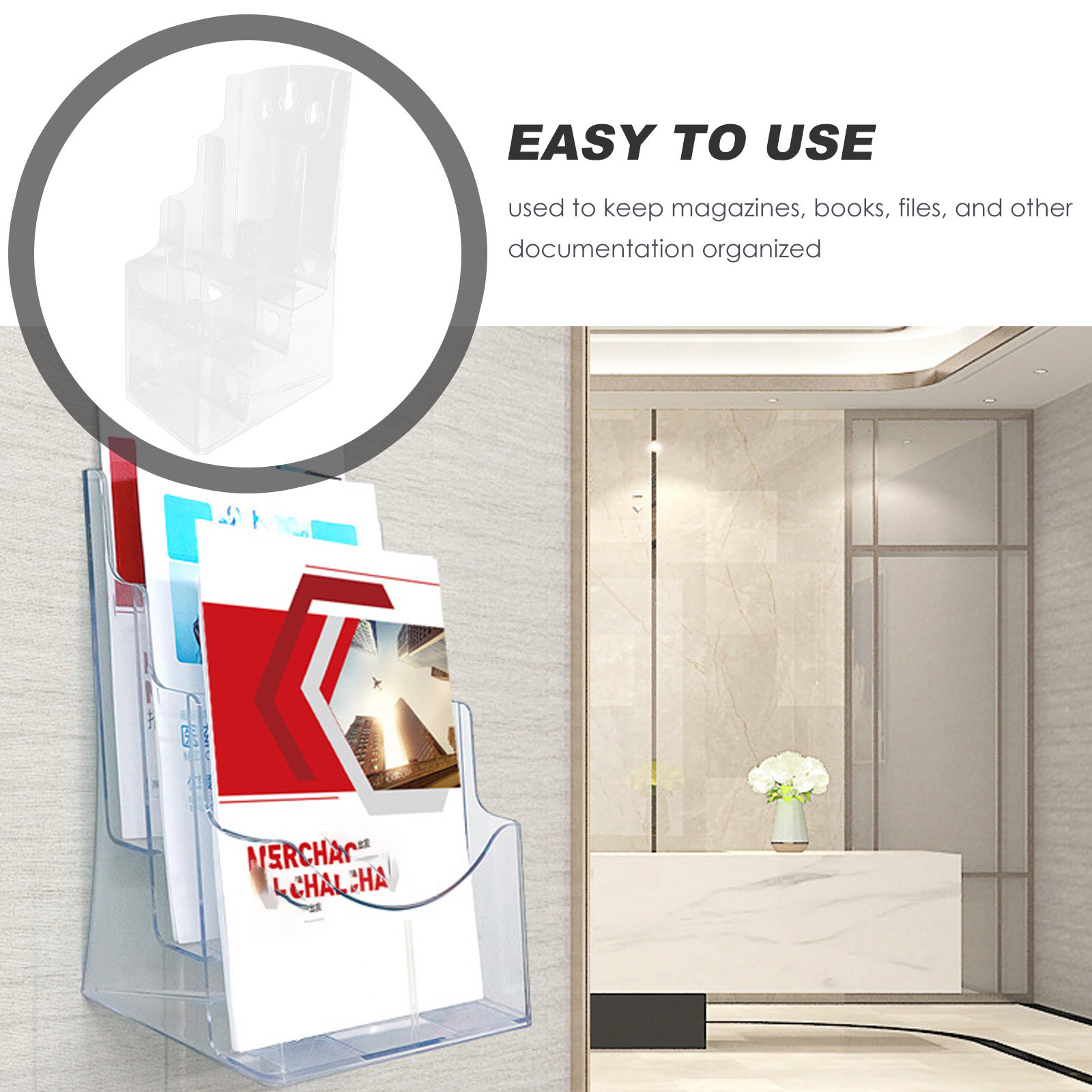 Klarer Acryl-Dokumentenständer – Clear Acrylic Book Stand Holder Bewertung und Preis