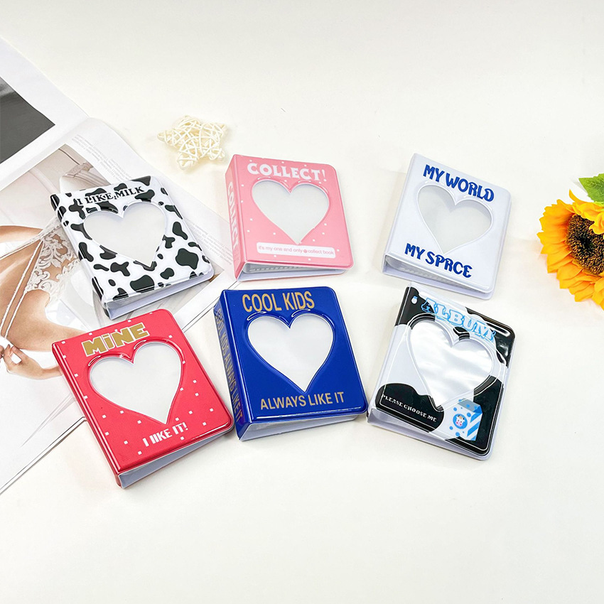 Koreanisches INS Kuh-Herz 3 Zo – Kpop Photo Card Binder 3 Inch Bewertung und Preis