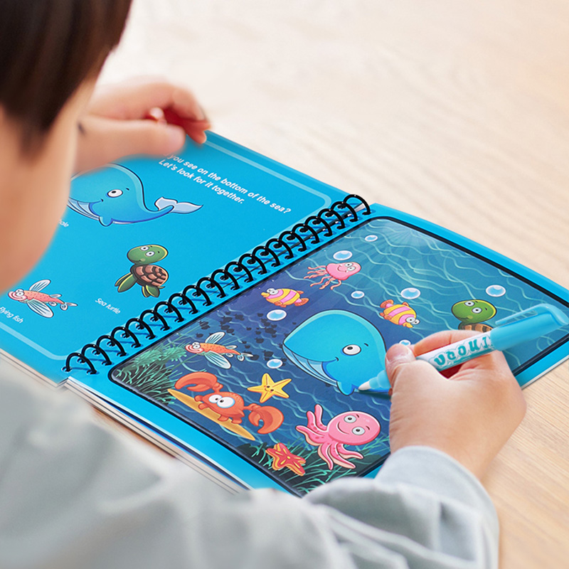Magisches Wasserbuch mit Stift – Reusable Water Magic Coloring Book Bewertung und Preis