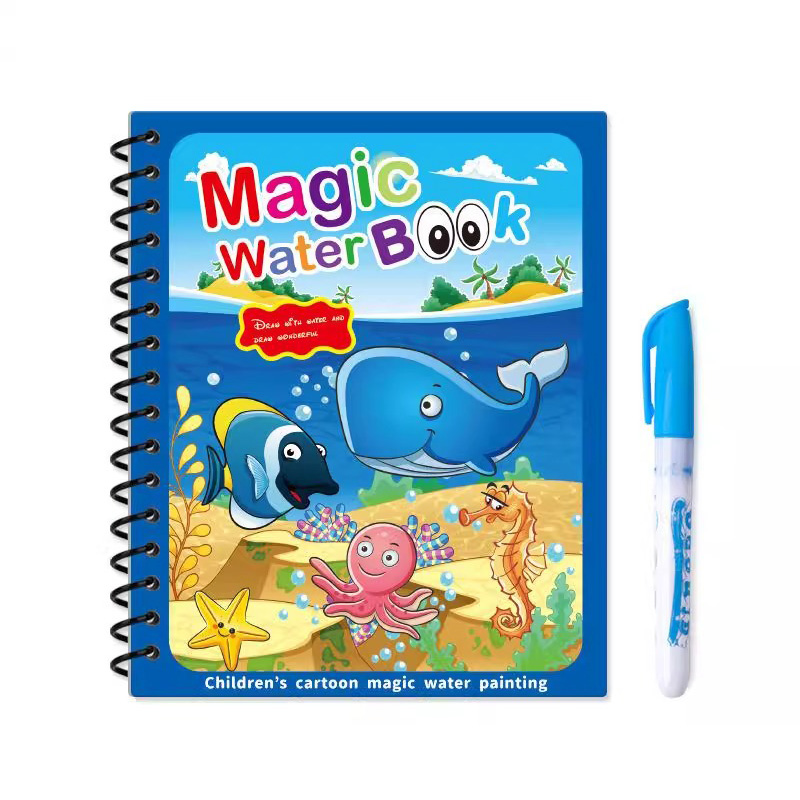 Magisches Wasserbuch mit Stift – Reusable Water Magic Coloring Book Bewertung und Preis