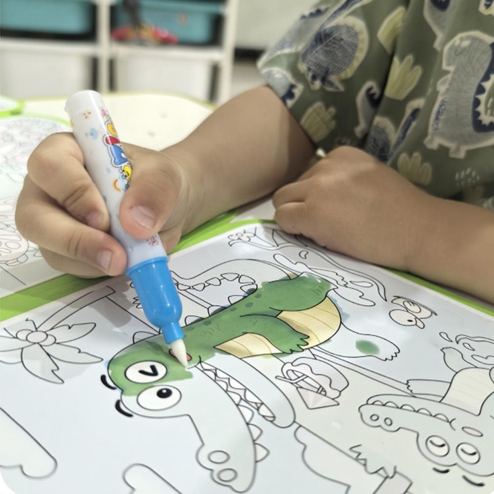 Faltbares Wassermalbuch für Ki – Reusable Water Magic Coloring Book Bewertung und Preis