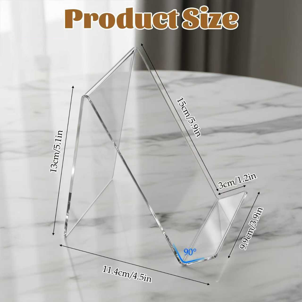 12er-Pack Acryl-Buchständer, t – Clear Acrylic Book Stand Holder Bewertung und Preis