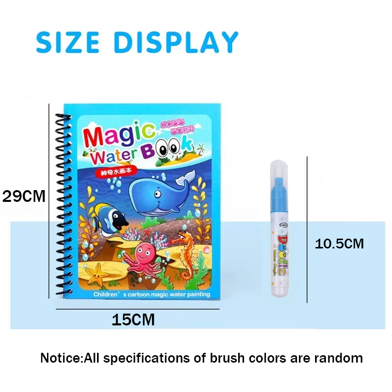 1pc Wiederverwendbare Wasser Z – Reusable Water Magic Coloring Book Bewertung und Preis