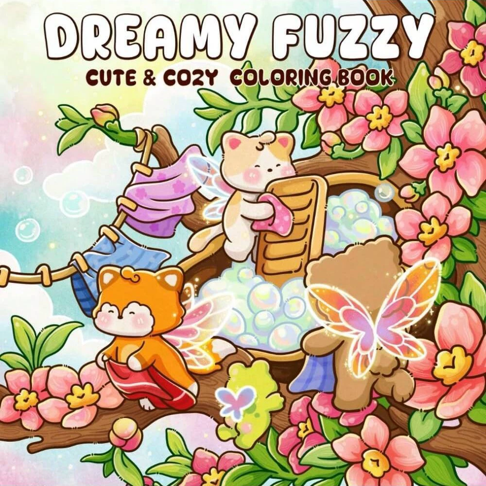 Verträumtes, flauschiges, süße – Adult Coloring Book Stress Relief Bewertung und Preis