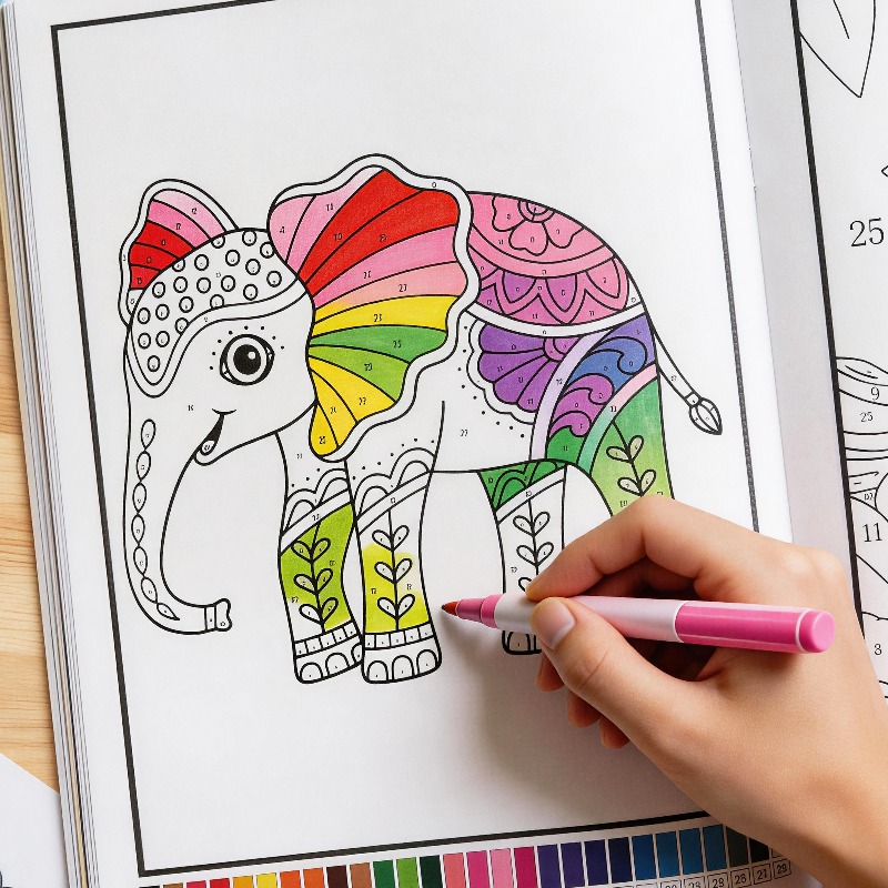 Malbuch für Erwachsene mit Tie – Adult Coloring Book Stress Relief Bewertung und Preis