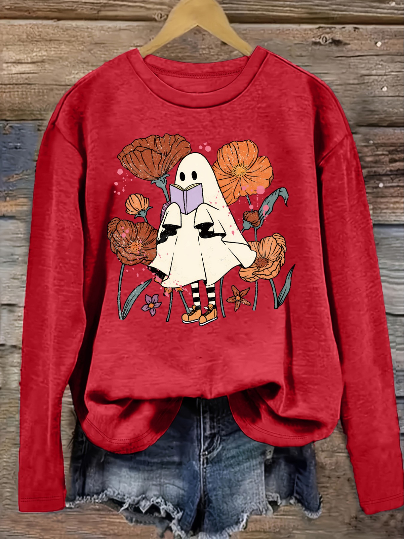Damen-Freizeit-T-Shirt mit lan – Books Bewertung und Preis