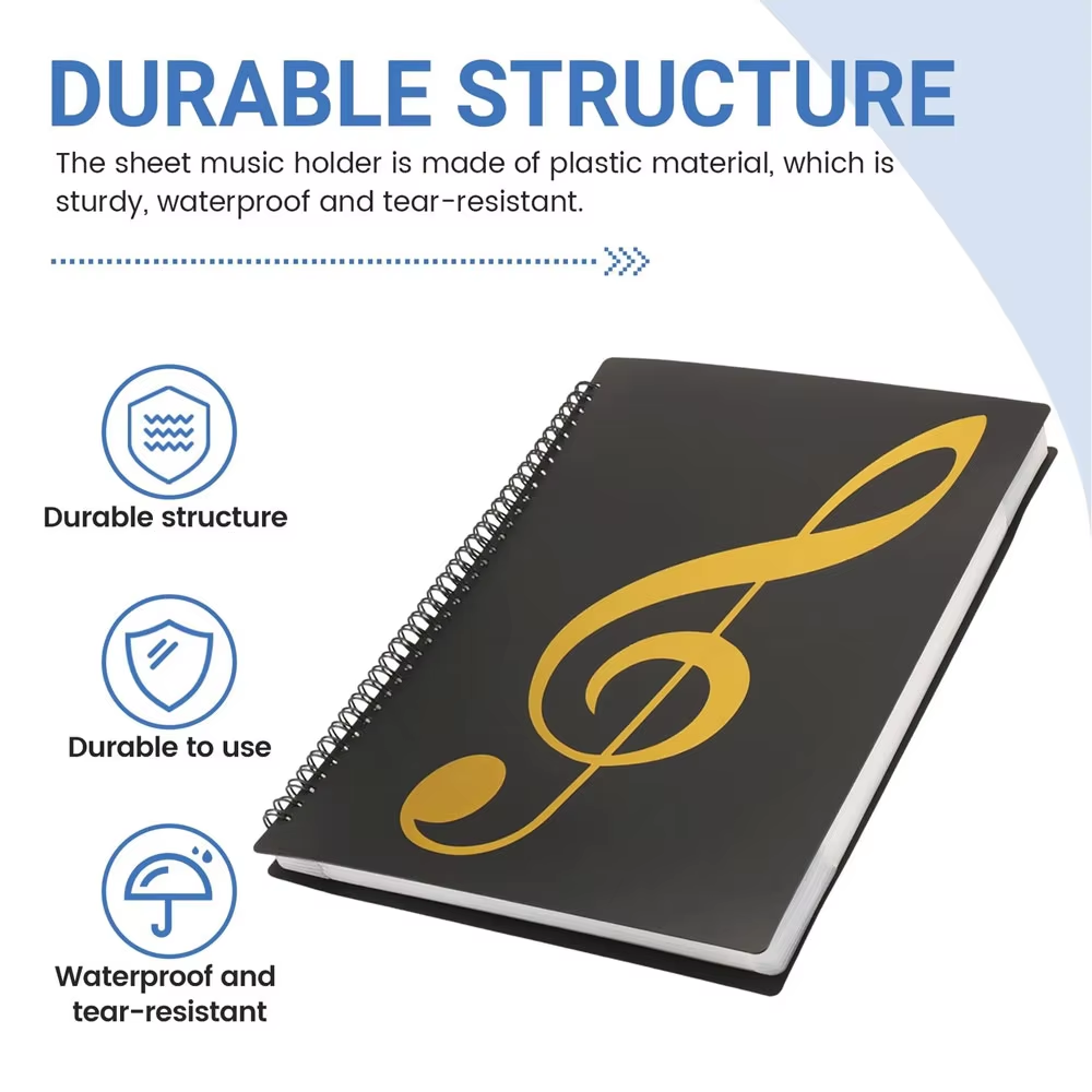 Flexibler 40-seitiger Ordner f – Blank Sheet Music Notebook Bewertung und Preis