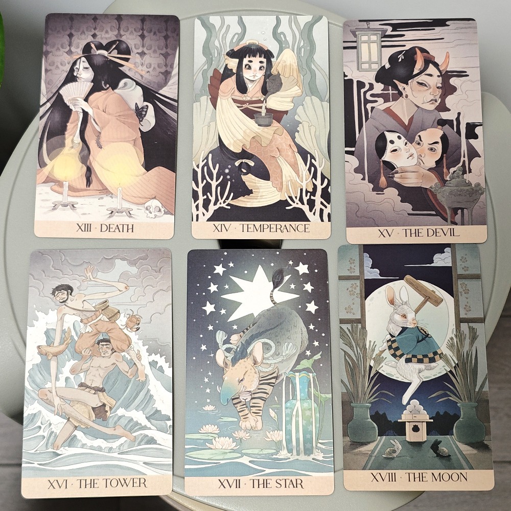 Yokai Tarotkarten 78 Stück Jap – Tarot Deck With Guidebook Bewertung und Preis